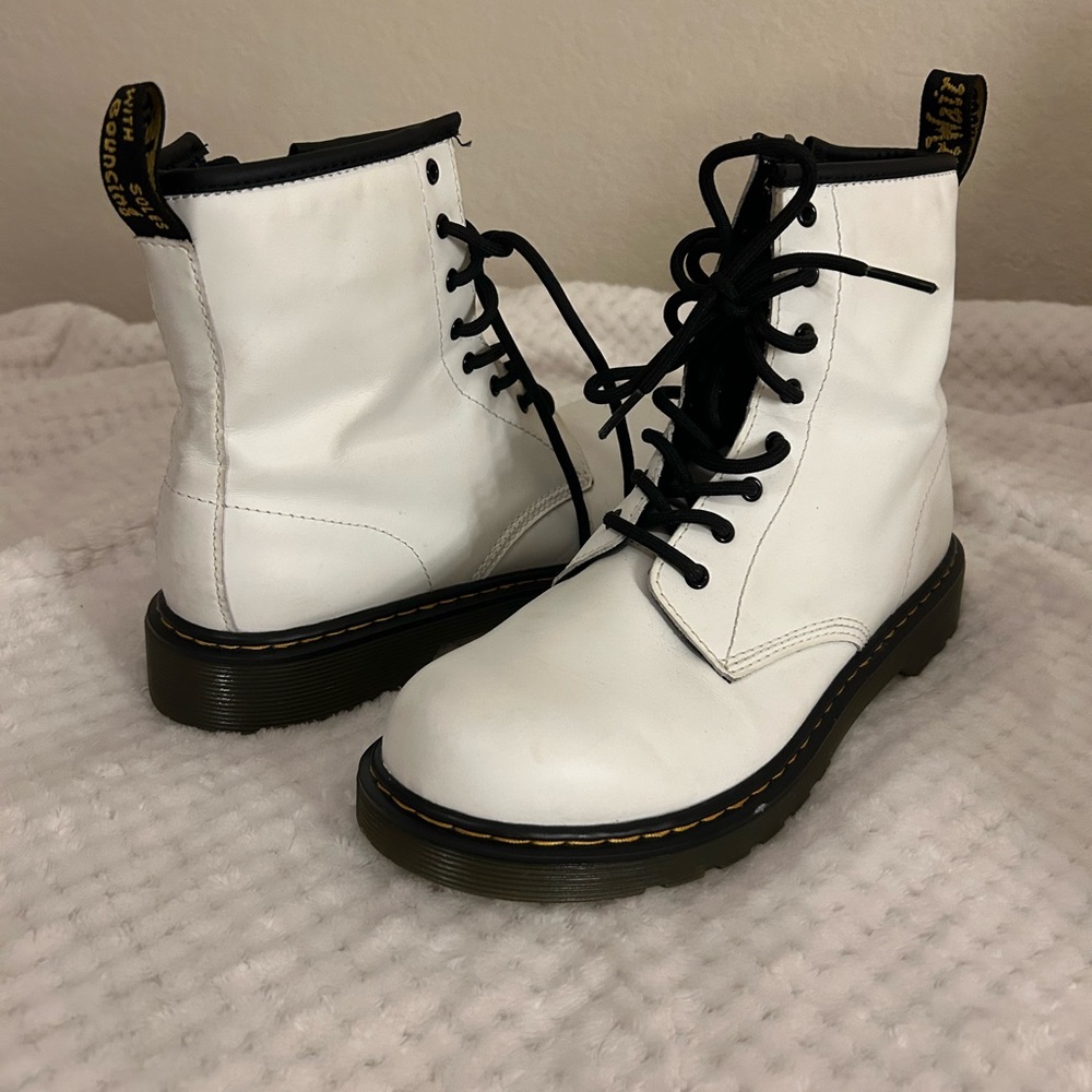 White Dr Martens